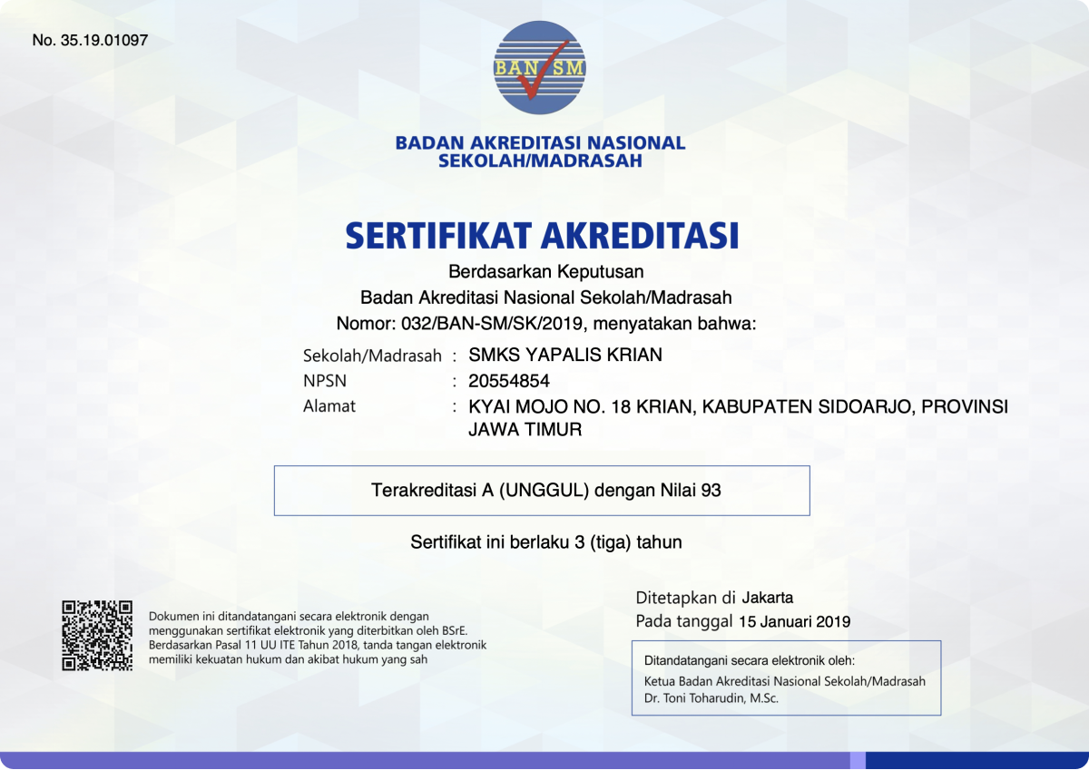 Akreditasi Depan